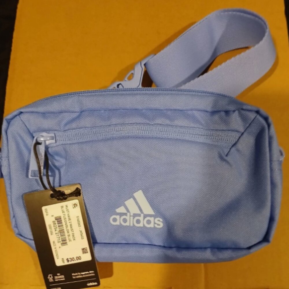 Adidas Must Have 2 Waist Pack Blue Fusion / Glow Blue Crossbody Bag Unisex